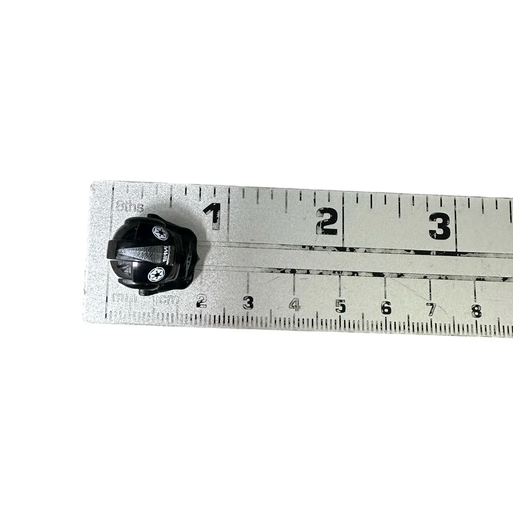 LEGO Star Wars TIE Fighter Pilot Minifigure Helmet Black Gray Imperial 61189